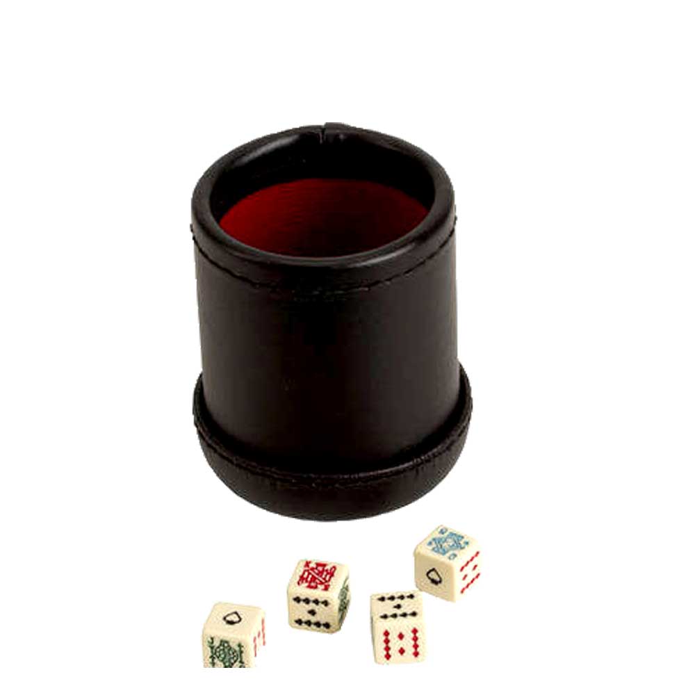 SLOT Machine 7.75" Mini  + DICE Cup Deluxe With Poker Dice | TRAVEL SET